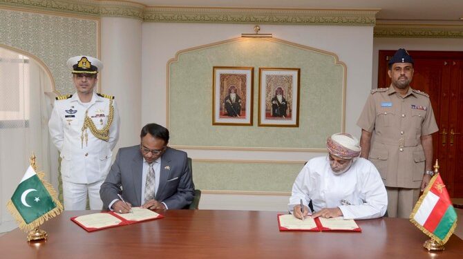 Pakistan, Oman for increasing bilateral cooperation