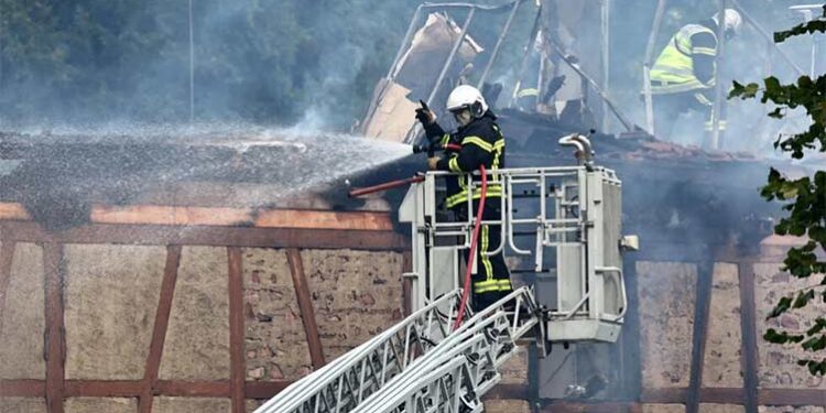 Eleven missing in France holiday lodging fire: official