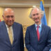 Egyptian FM, UN envoy discuss Syrian crisis