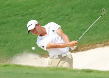 Morikawa fires 61 to share lead at PGA Tour finale