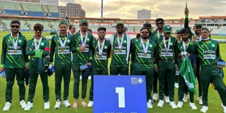Pakistan blind team beat India in IBSA World Games 2023