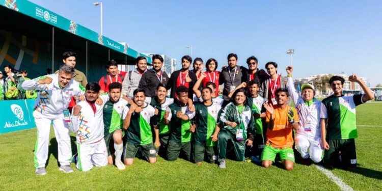 President felicitates Pakistan Special Olympics team on winning medals in international event