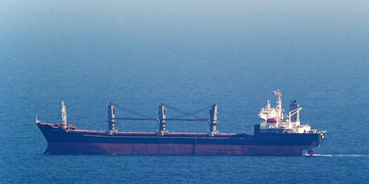 Ukraine says ship carrying wheat leaves port for Egypt