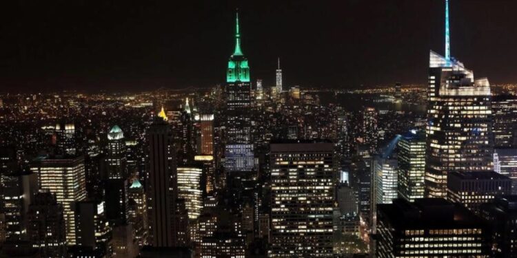 For climate activists, New York’s lights shine too bright