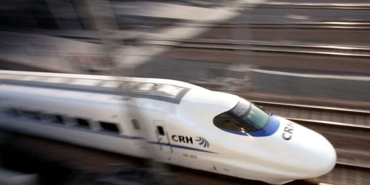 China launches first cross-sea bullet train line near Taiwan Strait
