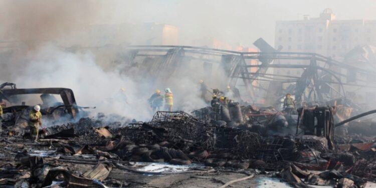 Powerful blast in Uzbek capital kills one, injures 162