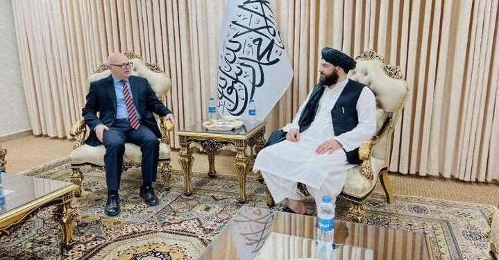 Acting Defense Minister Meets Turkish Ambassador to Kabul