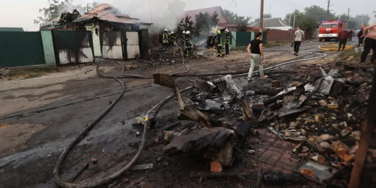 Ukraine says Russian drones downed as Moscow hits port on Romania border