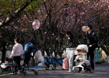 Births in China slide 10% to hit their lowest on record