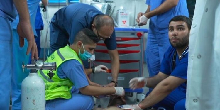 Gaza hospitals ceasing to function as water, fuel run out: UN