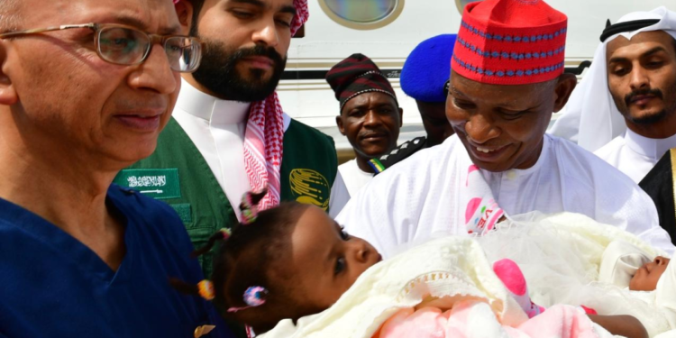 Saudi Arabia welcomes Nigerian Siamese twins for life-changing separation procedure