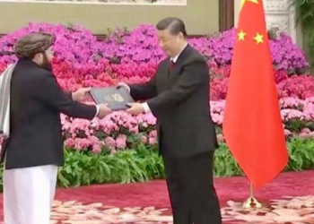 Chinese President Receives Credentials from Bilal Karimi, the New Afghan Ambassador