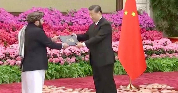 Chinese President Receives Credentials from Bilal Karimi, the New Afghan Ambassador