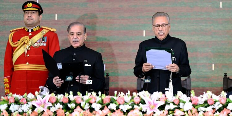 Shehbaz Sharif sworn in as Prime Minister of Pakistan