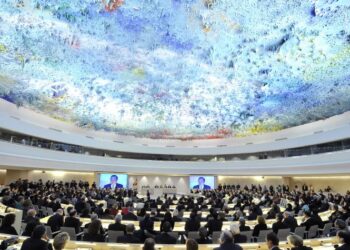 Protest held outside UN Office in Geneva against Indian troops’ brutal tactics in IIOJK