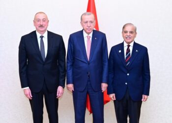 PM Shehbaz proposes tripartite mechanism to further strengthen Pakistan-Turkiye-Azerbaijan economic, commercial cooperation