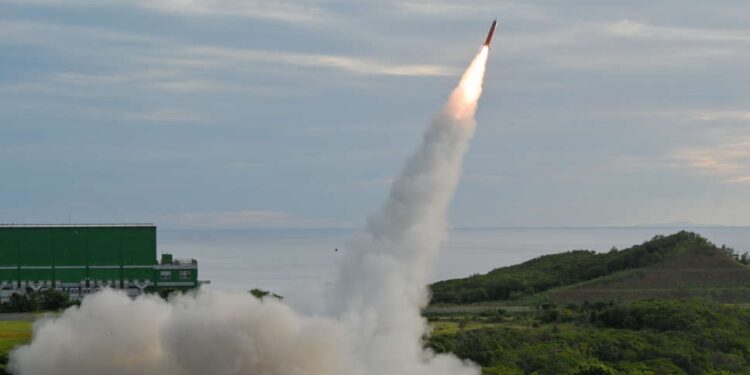 Taiwan shows off missile firepower on rare trip to sensitive test site