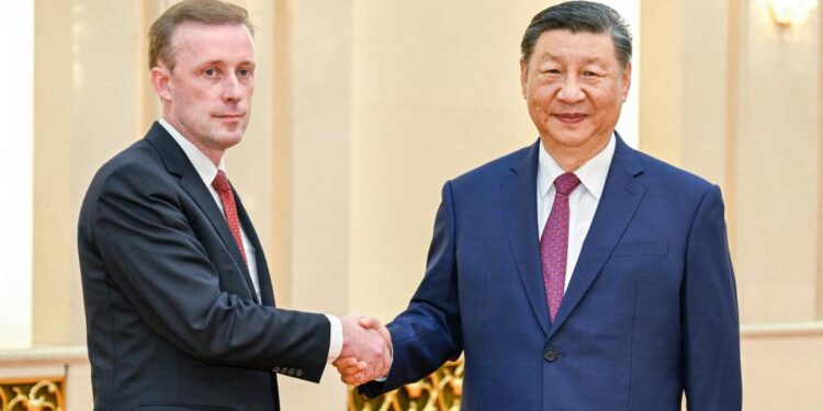 Xi meets U.S. national security advisor