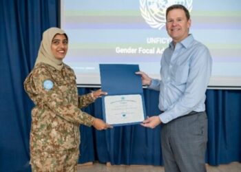 Pakistani peacekeeper deployed with UN Force in Cyprus wins award for gender advocacy