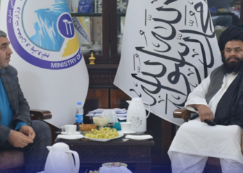 Afghanistan’s Acting Mines Minister Holds Investment Talks with Iranian Delegation