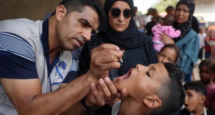 Thousands more children inoculated on day 2 of polio campaign in war-hit Gaza