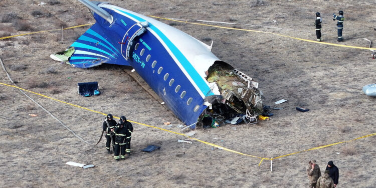 Azerbaijan Airlines plane crashes in Kazakhstan, killing 38
