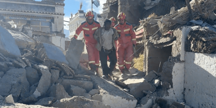 Urgency mounts in search for survivors of powerful Tibet earthquake