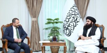 Afghan Foreign Minister Muttaqi Meets Turkish Chargé d’Affaires to Kabul