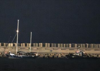Gaza-bound aid ship Madleen arrives at Israeli port of Ashdod under military escort
