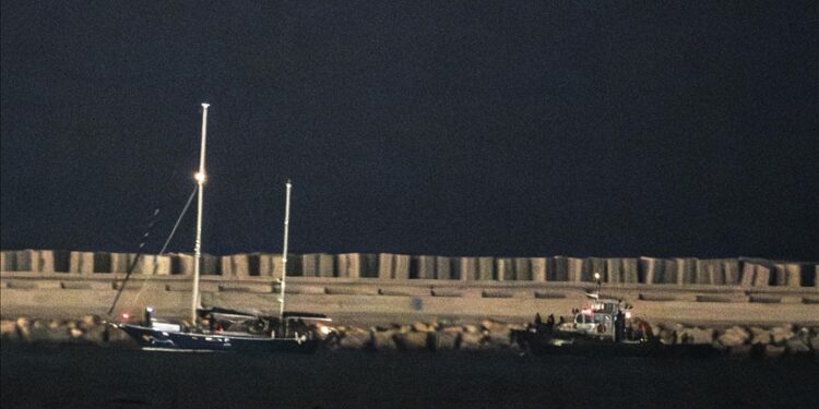 Gaza-bound aid ship Madleen arrives at Israeli port of Ashdod under military escort