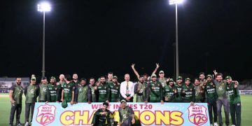 Pakistan clinch T20I series with thrilling 13-run win over West Indies