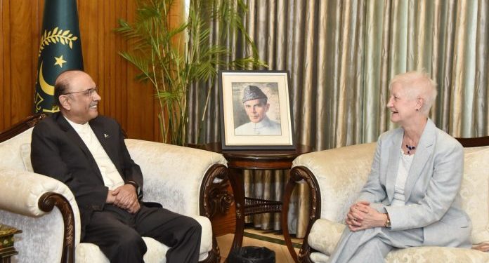 Outgoing head of European delegation to Pakistan calls on President Zardari