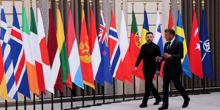 France’s Macron gathers European leaders in push for Ukraine security guarantees