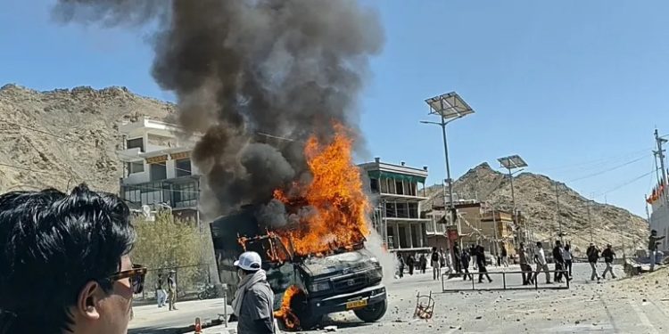 Ladakh and AJK Protests