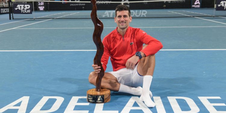 Djokovic to warm up for Australian Open in Adelaide