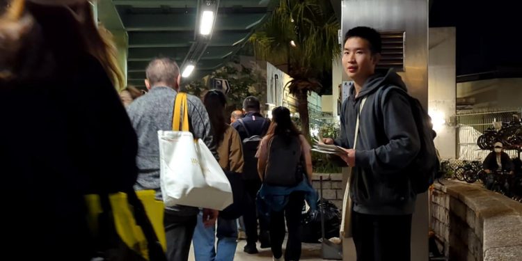 Hong Kong student urging probe into deadly fire leaves police station