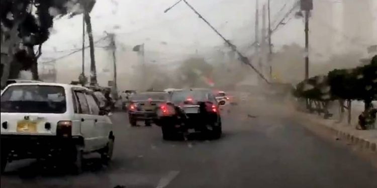 14 killed, over 150 injured after dust storm, rain batter country