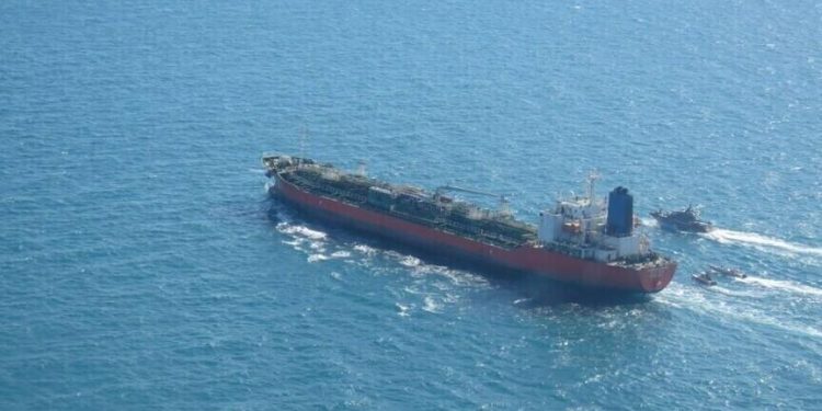 French navy intercepts sanctioned tanker linked to Russia: French president
